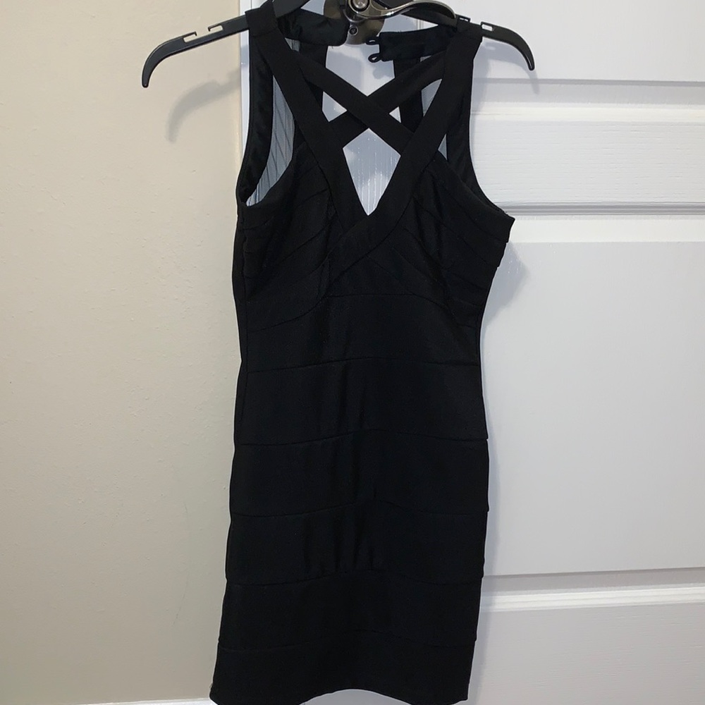black dress